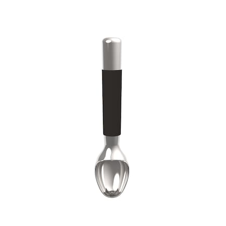 Core Kitchen Core Kitchen Black/Silver Stainless Steel/TPR Ice Cream Scoop AC29838